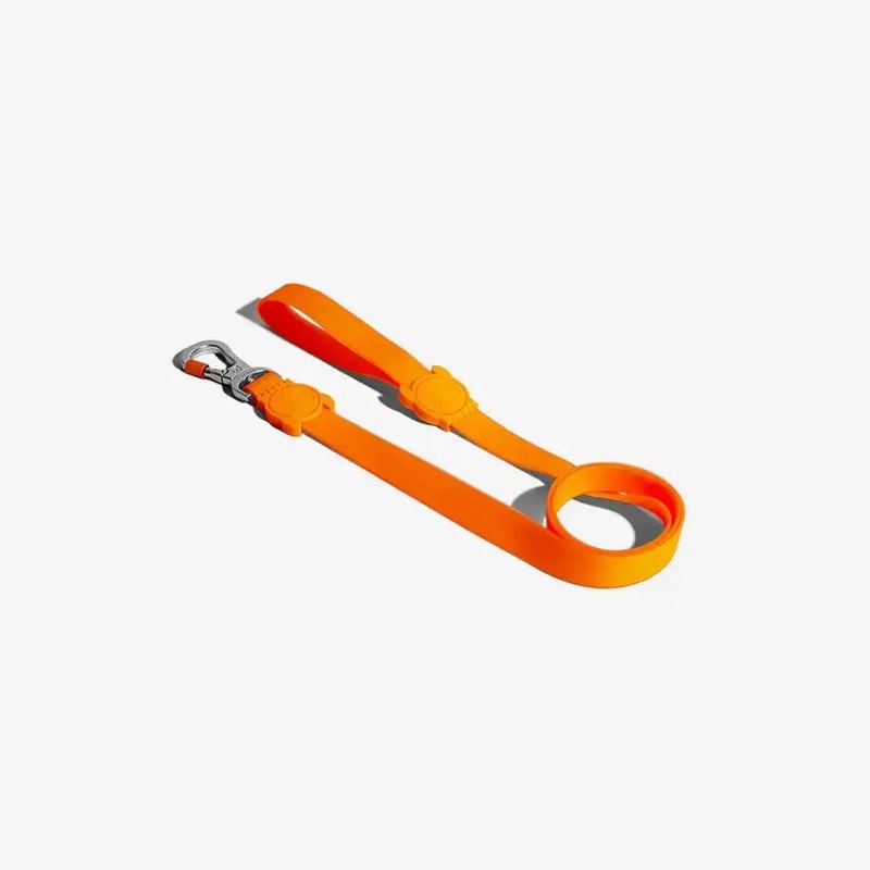 Zee.Dog Neopro Tangerine Dog Leash