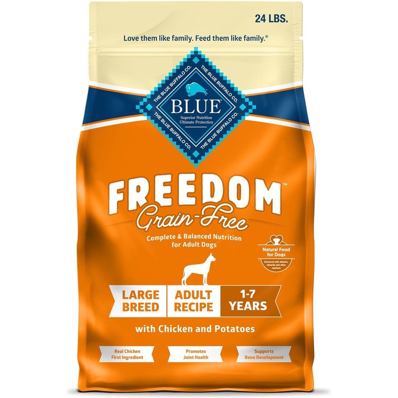 Blue Buffalo Freedom Large Breed Grain-Free Chicken & Potatoes Dry Dog Food