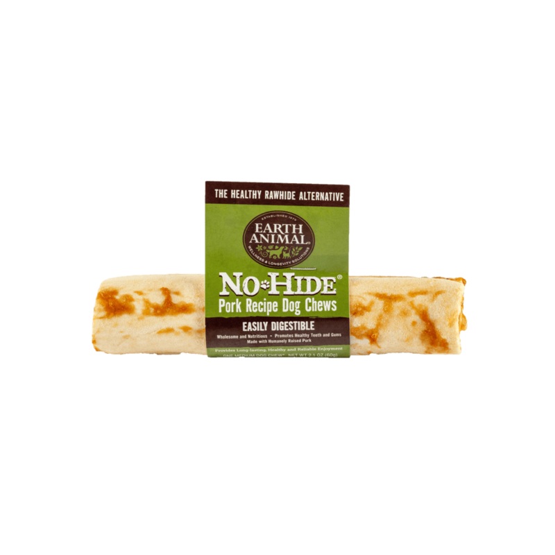 Earth Animal No-Hide Pork Chew Medium Dog Treats
