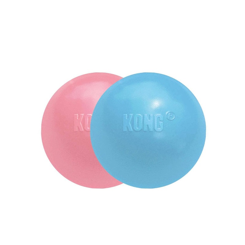 KONG KONG Puppy Ball with Hole Dog Toy