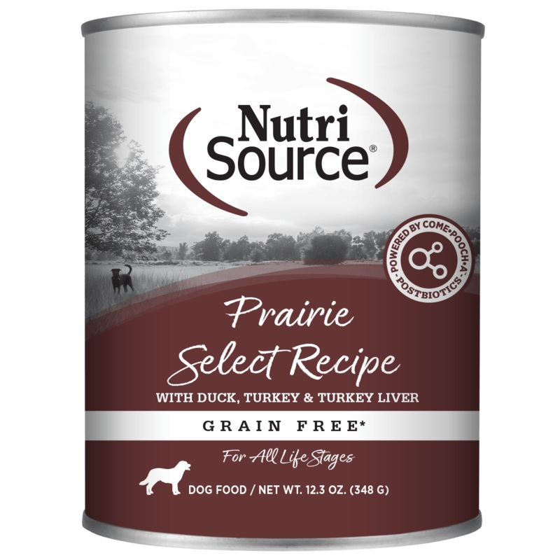 NutriSource Grain Free Prairie Select Canned Dog Food