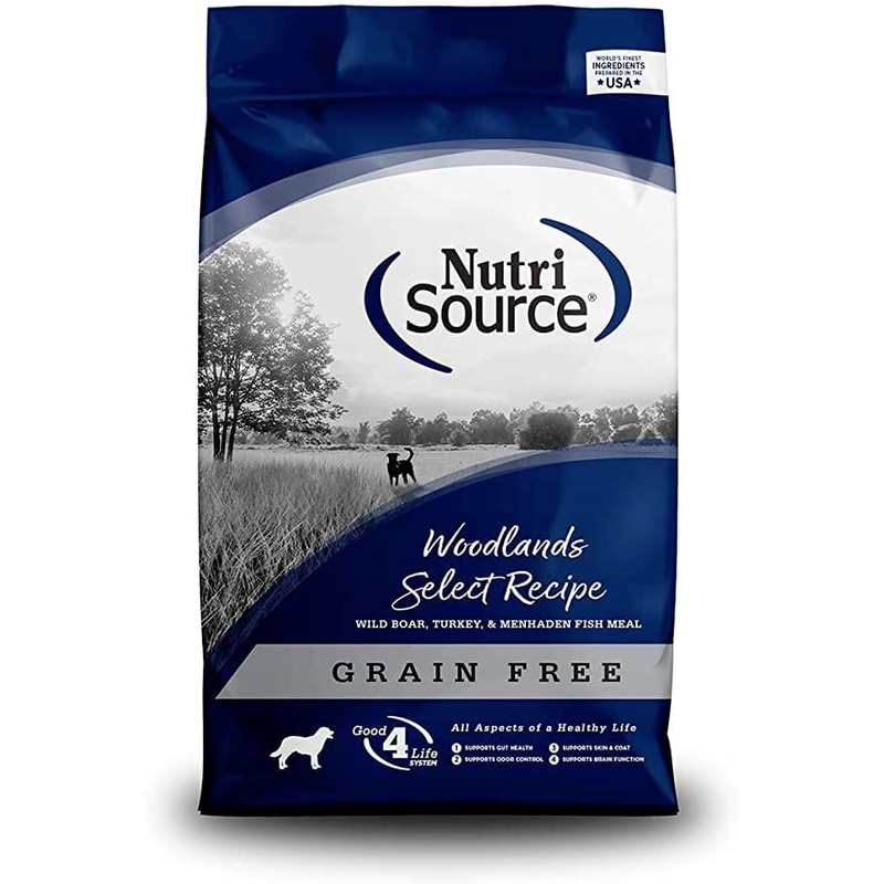 NutriSource Grain-Free Woodlands Dry Dog Food