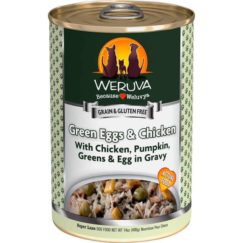 Weruva Green Eggs & Chicken - Chicken Egg & Greens In Gravy