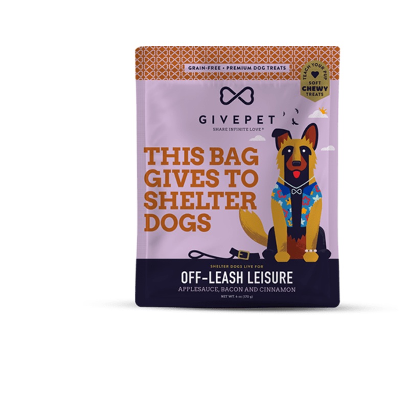 GivePet Off-Leash Leisure Grain-Free Premium Treats for Dogs