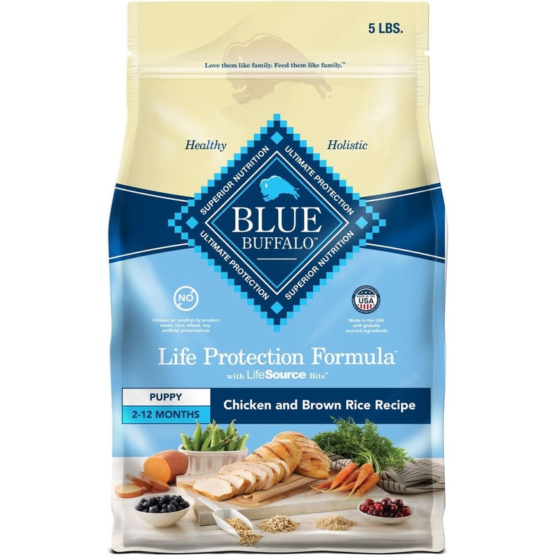Blue Buffalo Life Protection Natural Chicken & Brown Rice Recipe Puppy Dry Dog Food