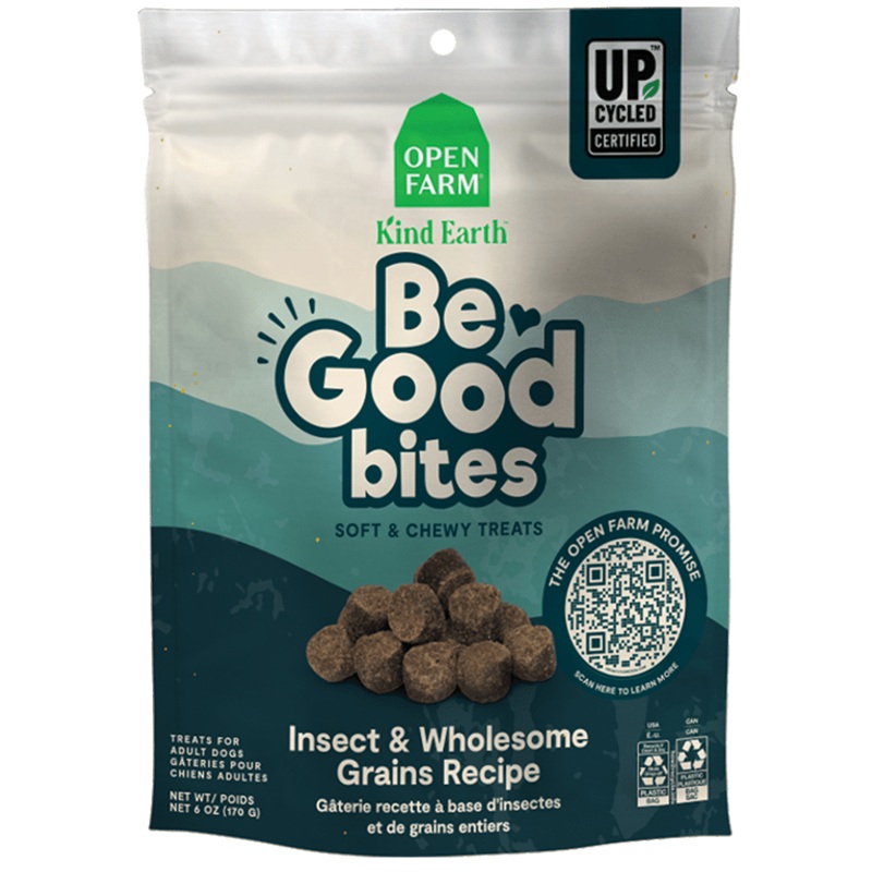 Open Farm Be Good Bites Insect and Wholesome Grains Dog Treats