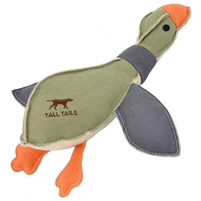 Tall Tails Duck Squeaker Toy for Dogs