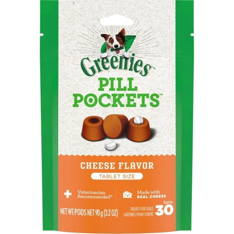 Greenies Pill Pockets Cheese Flavor Dog Treats
