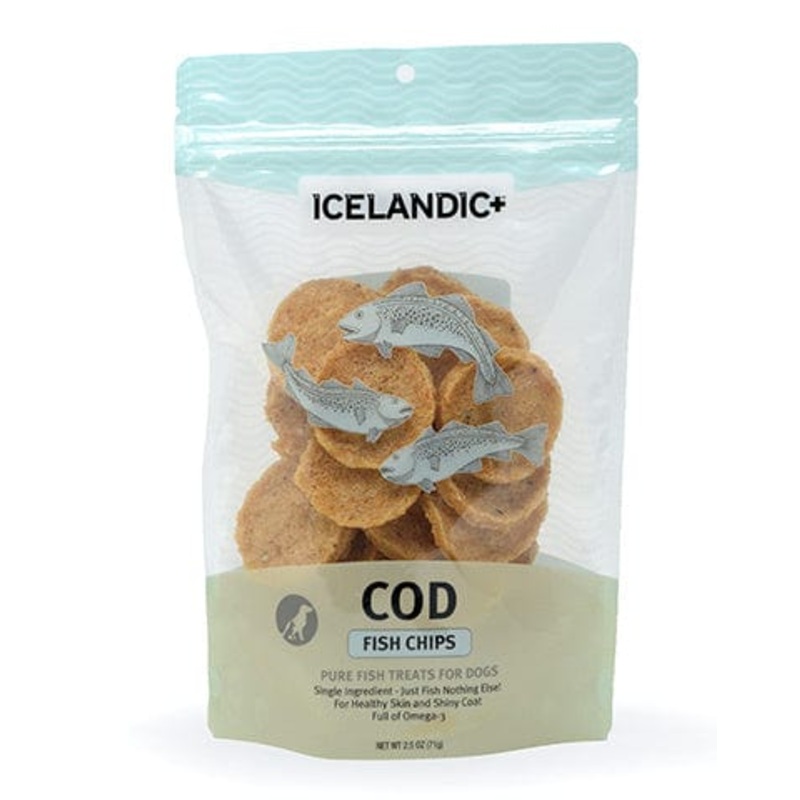 Icelandic+ Cod Fish Chips Dog Treats