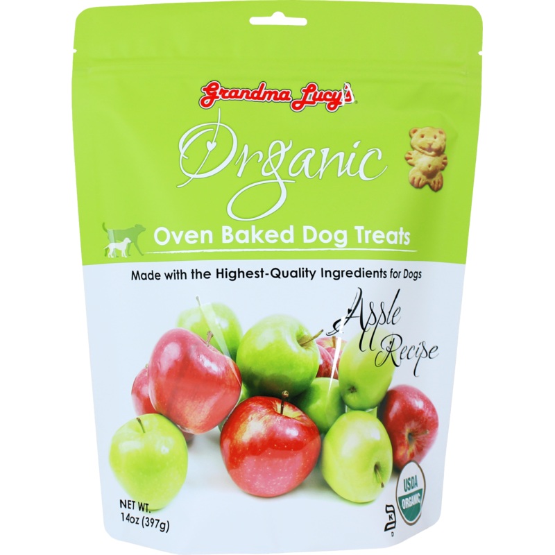 Grandma Lucy's Organic Apple Oven Baked Dog Treats