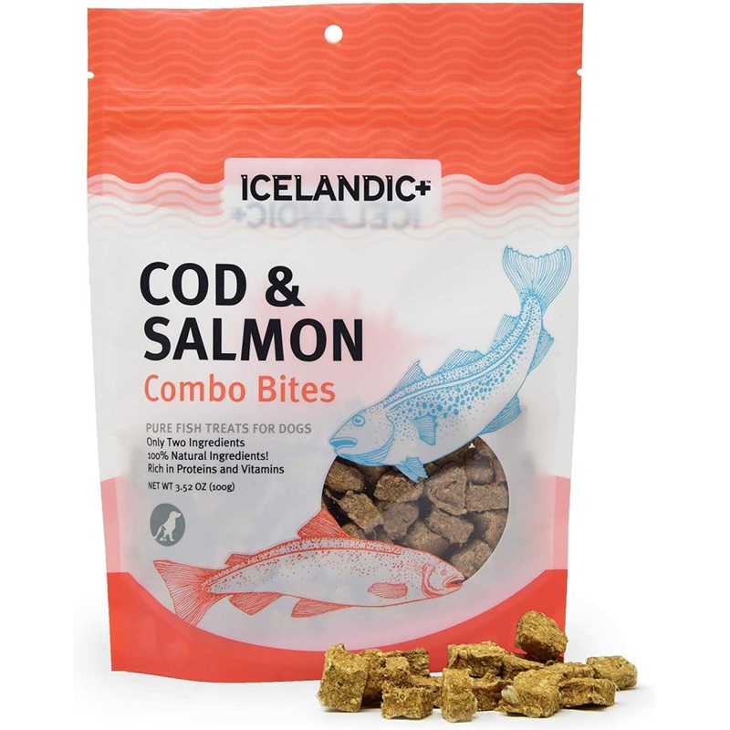 Icelandic+ Cod & Salmon Combo Bites Fish Dog Treats