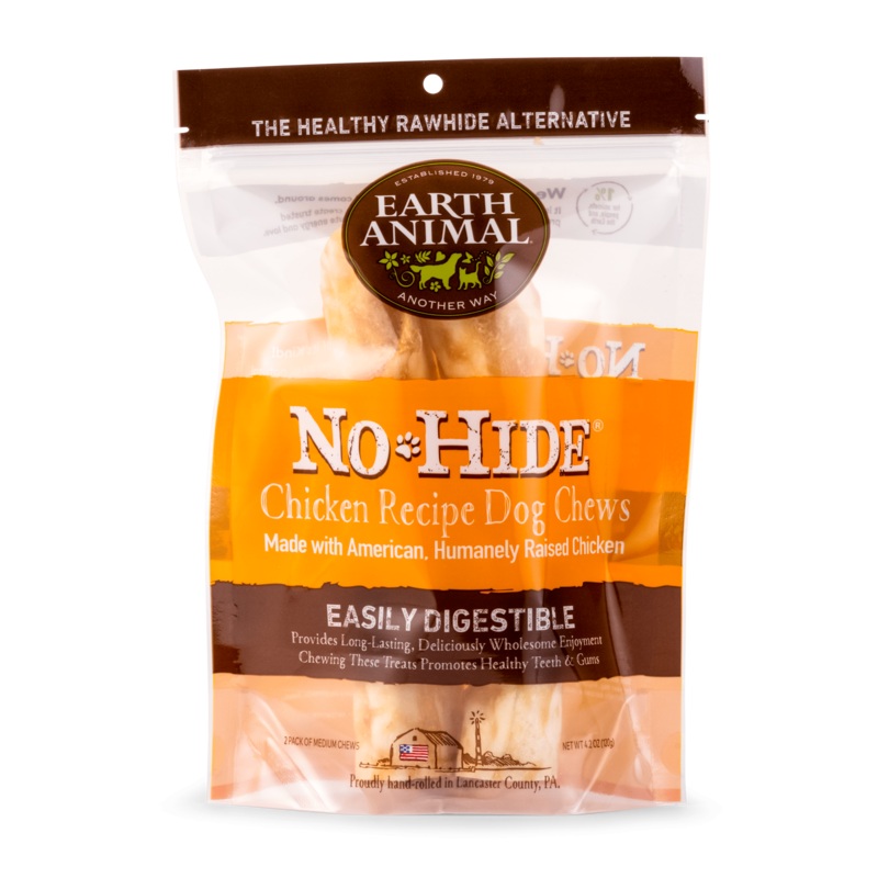 Earth Animal 2-Pack No-Hide Chicken Chew Dog Treats