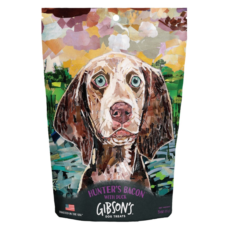 Gibson's Hunter's Bacon With Duck Jerky Treats for Dogs