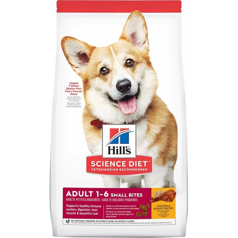 Hill's Science Diet Adult Small Bites Chicken & Barley Recipe Dry Dog Food