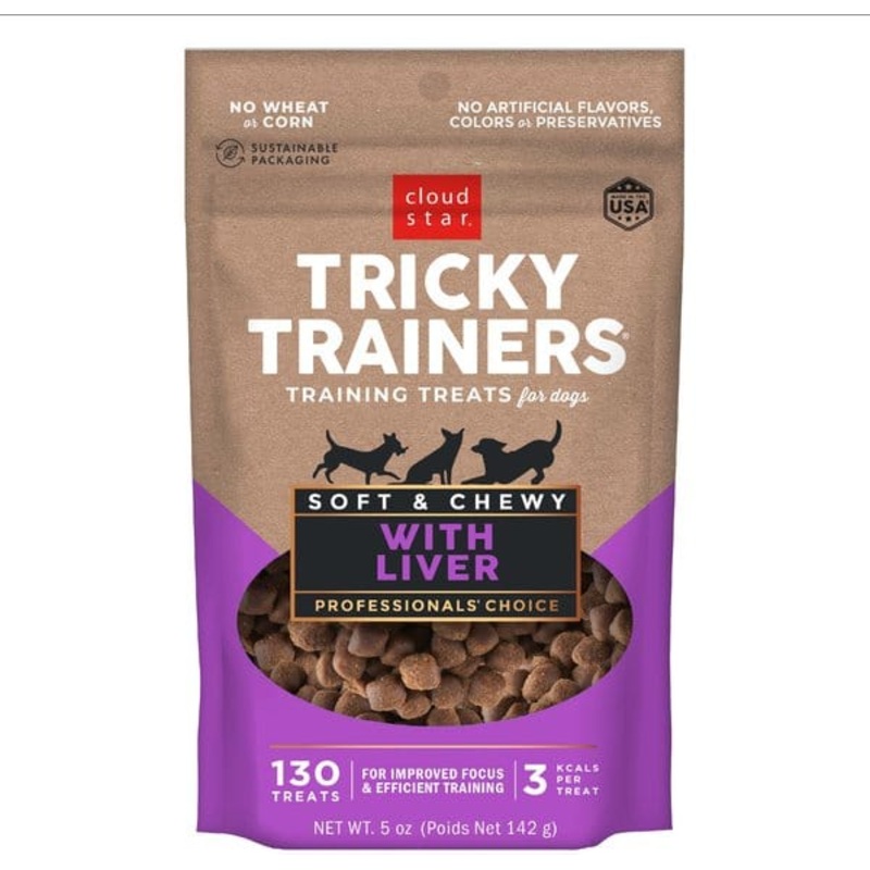 Tricky Trainers Soft & Chewy with Liver Dog Treats