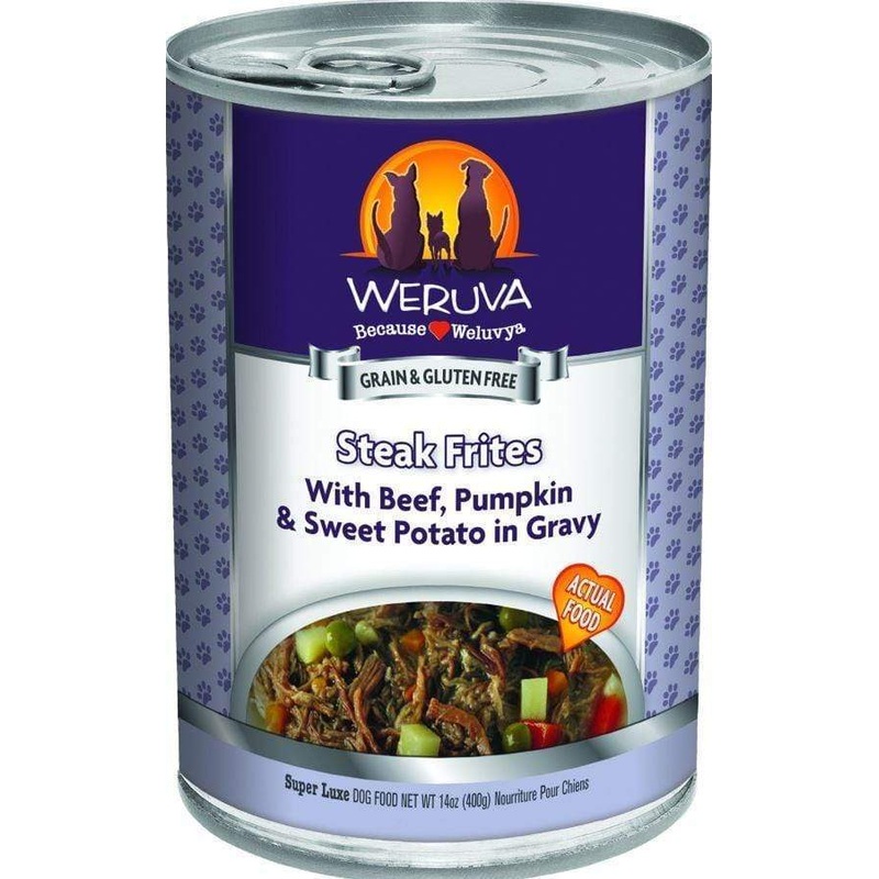 Weruva Steak Frites Single Canned Dog Food