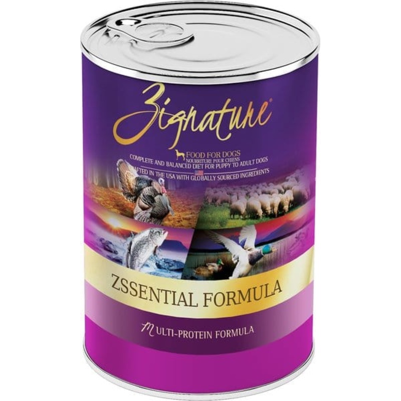 Zignature Grain Free Zssential Multi-Protein Recipe Canned Dog Food