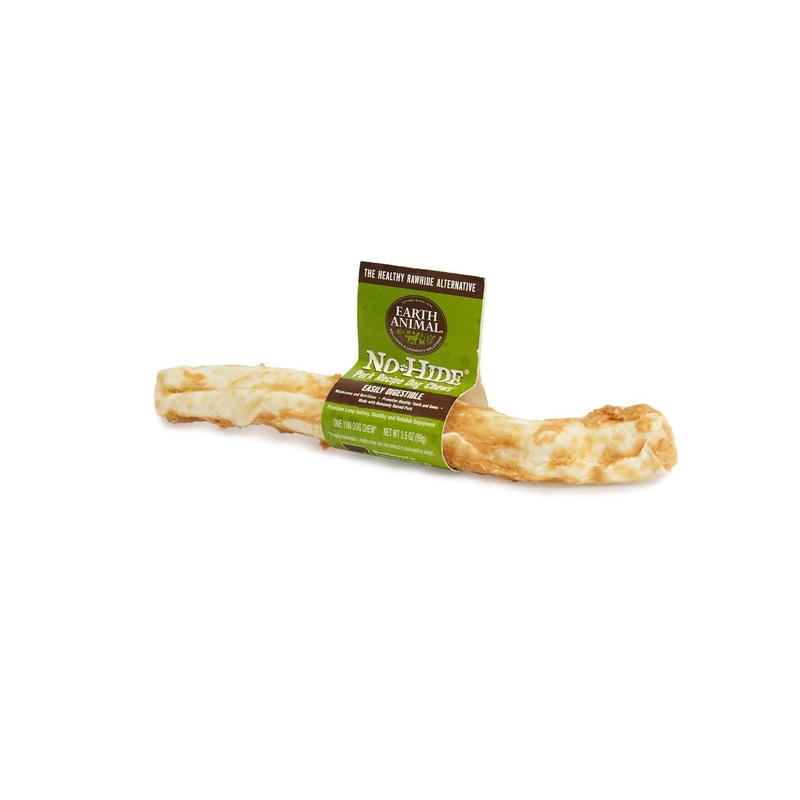 Earth Animal No-Hide Pork Chew Large Dog Treats