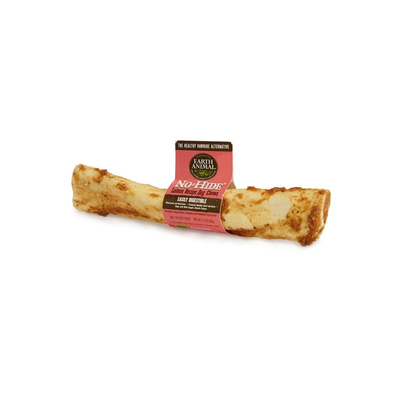 Earth Animal No-Hide Salmon Chew Large Dog Treats