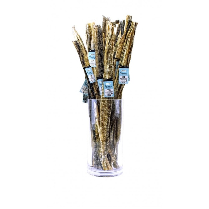 Icelandic+ Cod Long Skin Sticks Fish Dog Treats