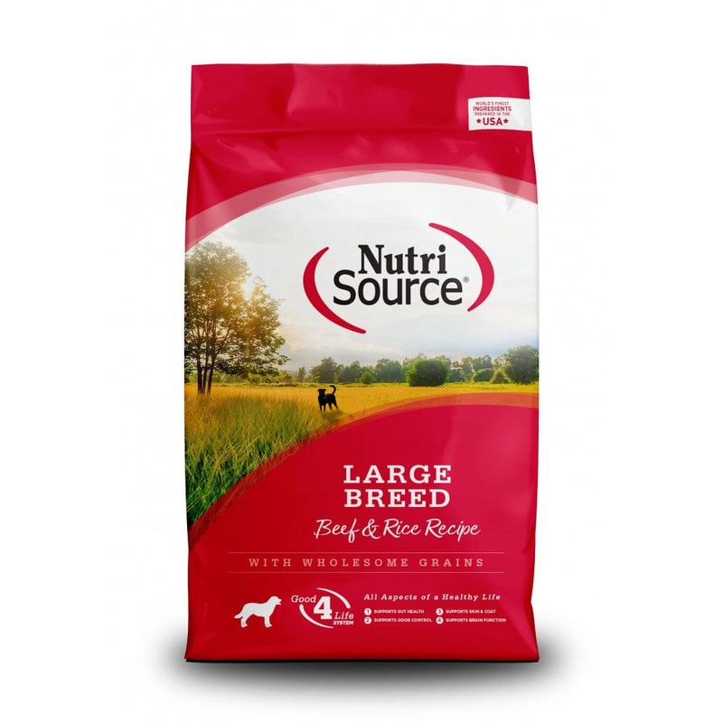 NutriSource Large Breed Beef & Rice Recipe Dry Dog Food