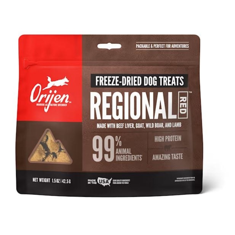 Orijen Freeze Dried Regional Red Dog Treats