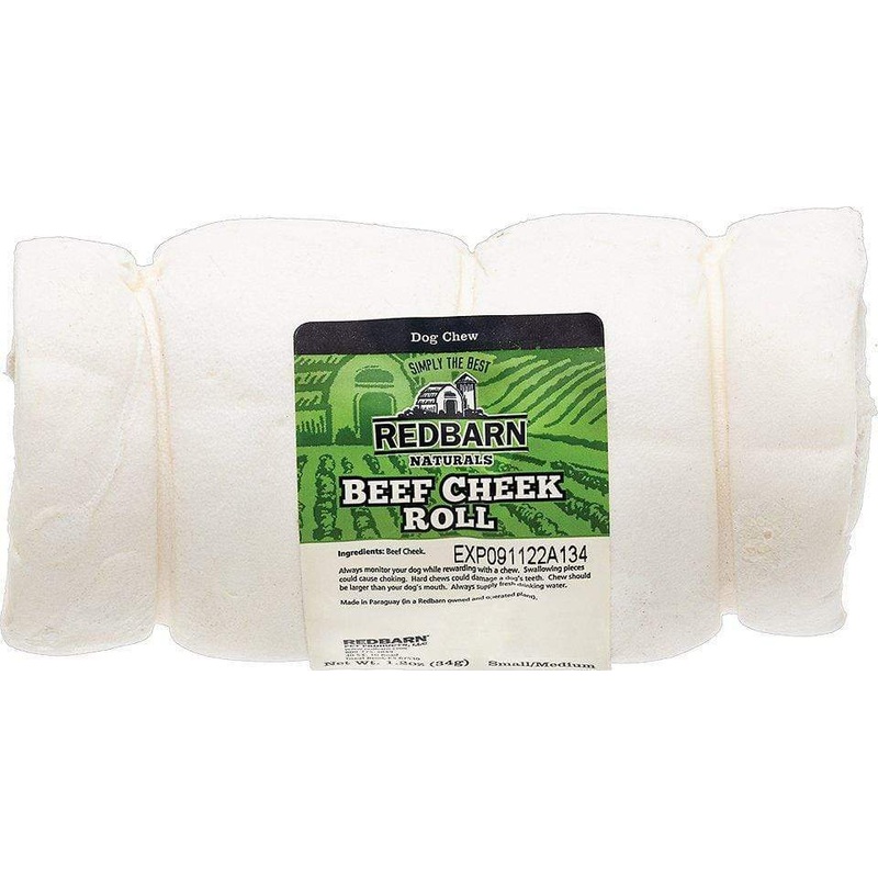 Redbarn Puffed Beef Cheek Roll Dog Chew