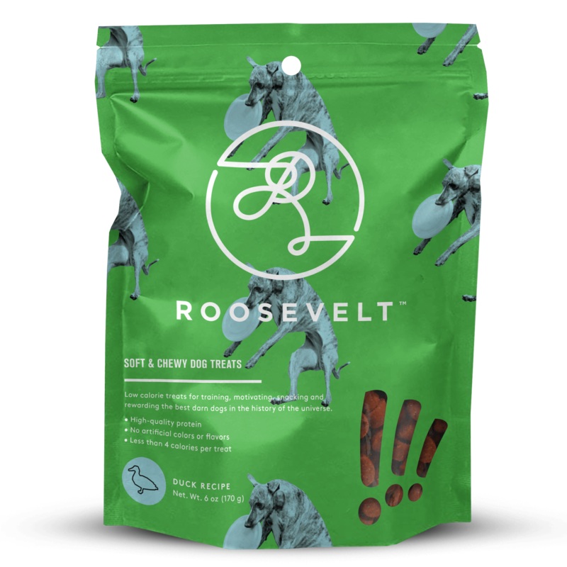 Roosevelt Soft & Chewy Dog Treats Duck Recipe