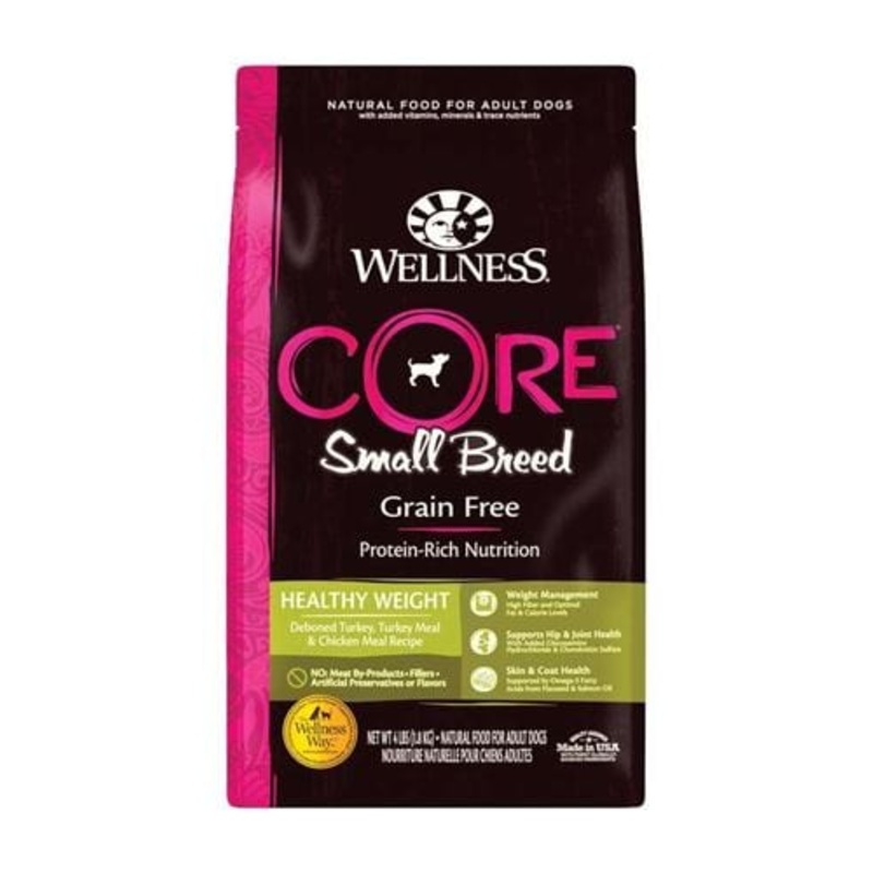 Wellness CORE Grain Free Small Breed Healthy Weight Recipe