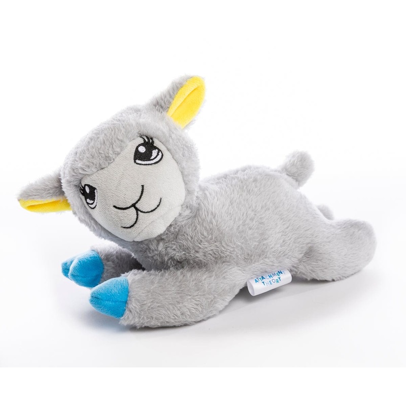 Attachment Theory Plush Lamb with Squeaker Toy for Dogs