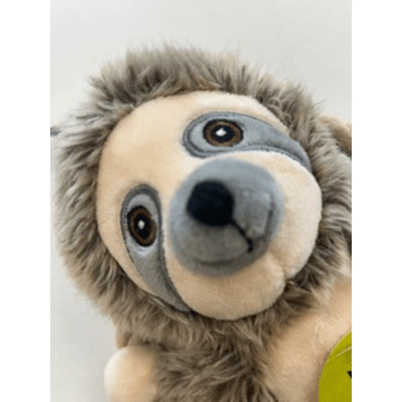 Lightning Dog Roper Ringer Sloth Plush Dog Toy