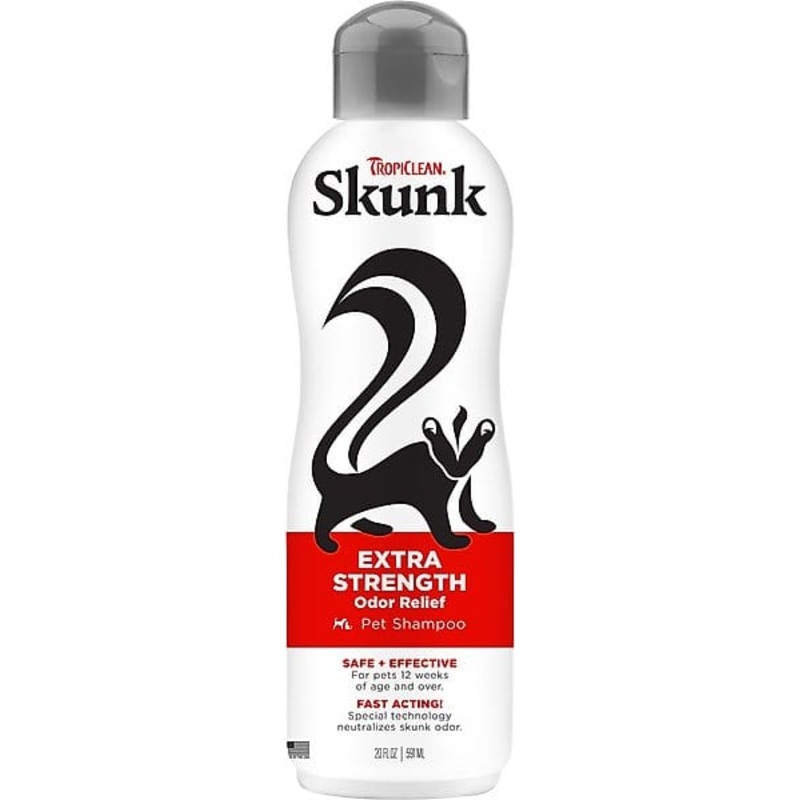 TropiClean Skunk Odor Control Dog & Cat Shampoo