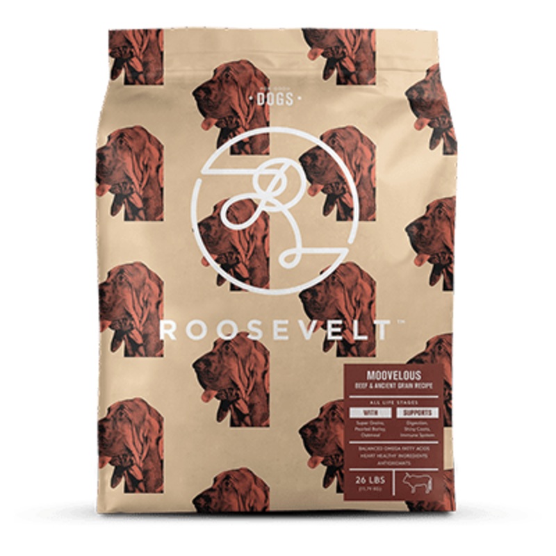 Roosevelt Moovelous Beef & Ancient Grain Recipe Dry Dog Food
