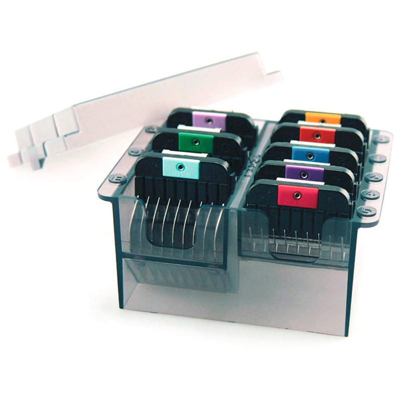 WAHL - Stainless Steel Guide Combs with Caddy