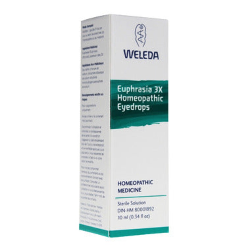 Weleda Euphrasia 3X Homeopathic Eyedrops