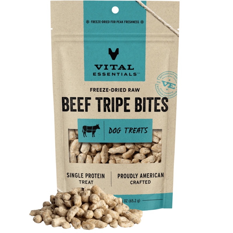 Vital Essentials - FDR Beef Tripe Bites 65.2g