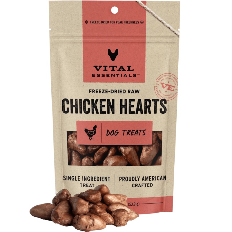 Vital Essentials - FDR Chicken Hearts 53.9g