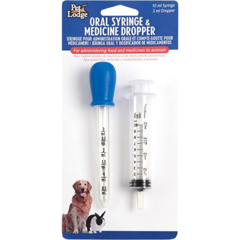 Pet Lodge - Oral Syringe & Medicine Dropper