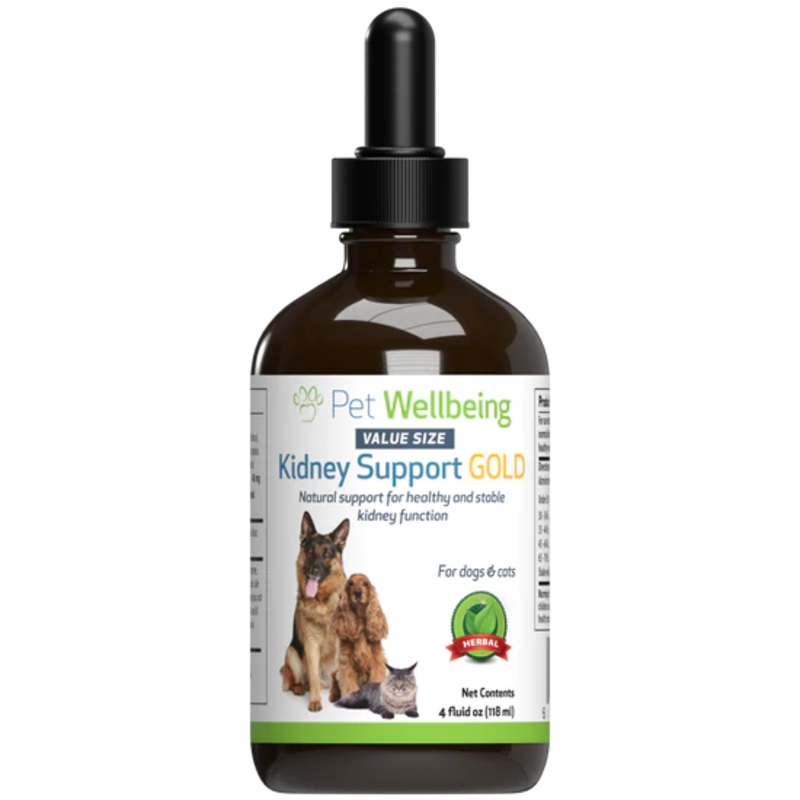 Pet Wellbeing - Kidney Support Gold (Dogs) - 2oz. / 4oz.