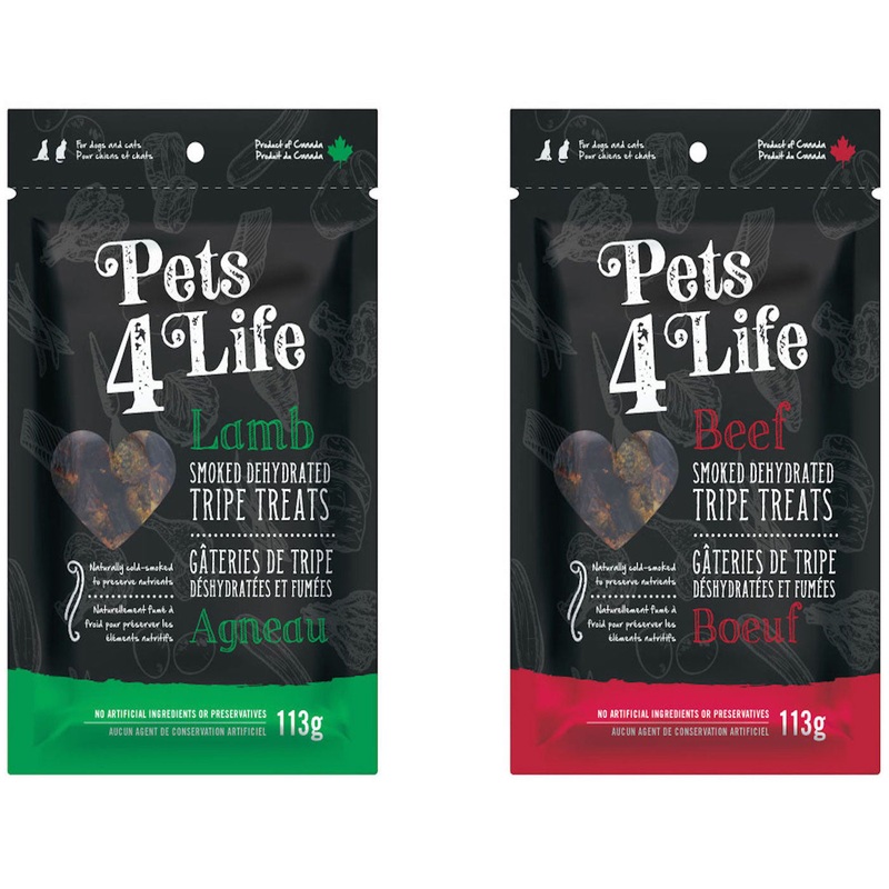 Pets4Life - Smoked Tripe Bites Treats