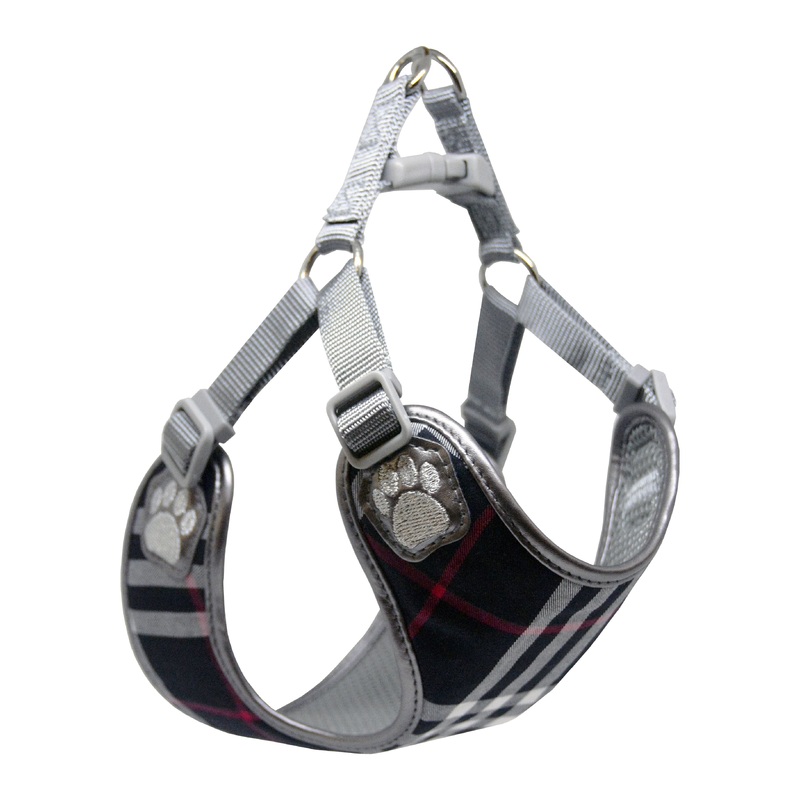 Pretty Paw - Scotland Charcoal Harness