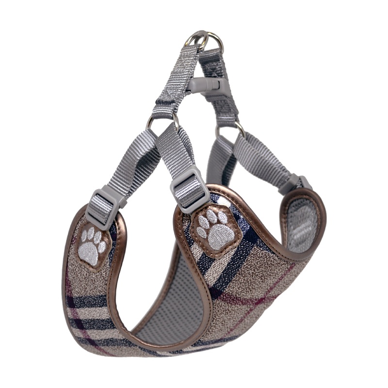 Pretty Paw - Scotland Taupe Harness