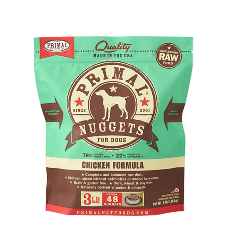Primal Frozen - Chicken - 3lbs