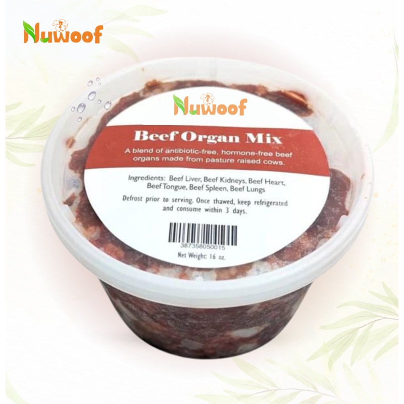 NuWoof - Beef Organ Mix 16 fl. oz