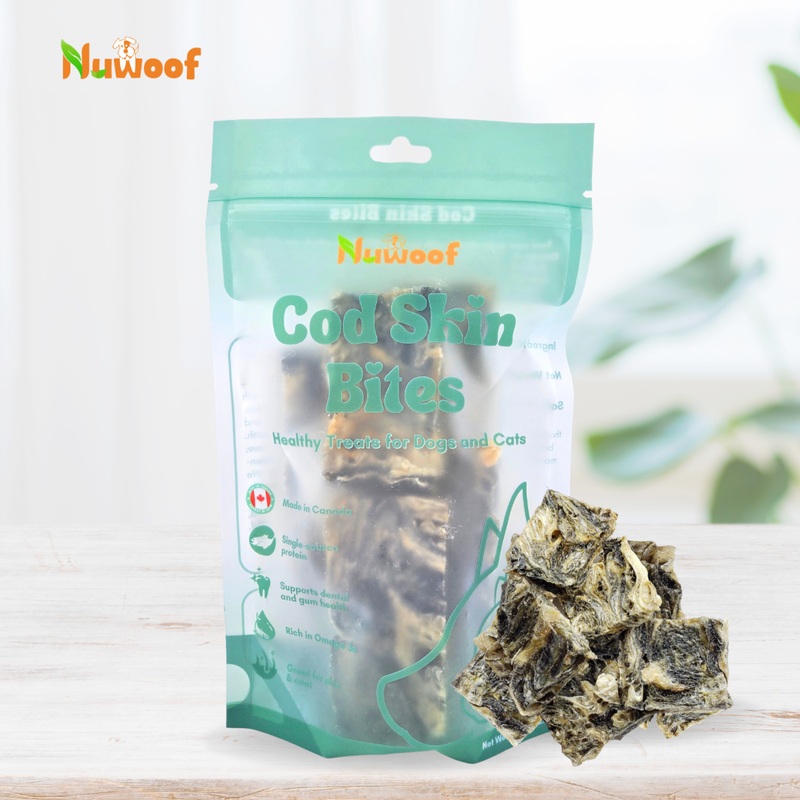 NuWoof - Cod Skin Bite Treats