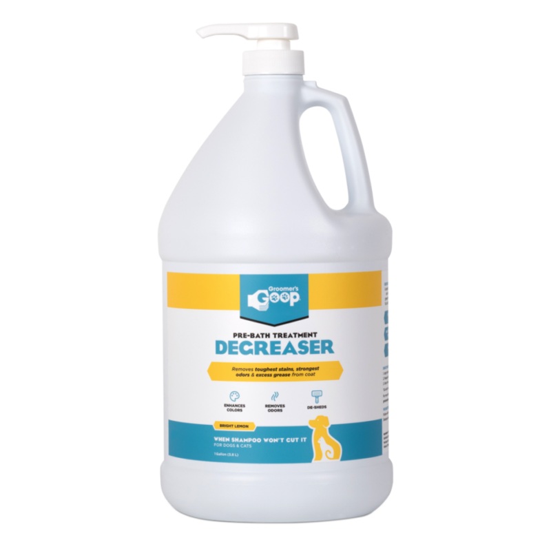 Groomer's Goop Liquid Degreaser - 1 Gallon Bottle with Pump