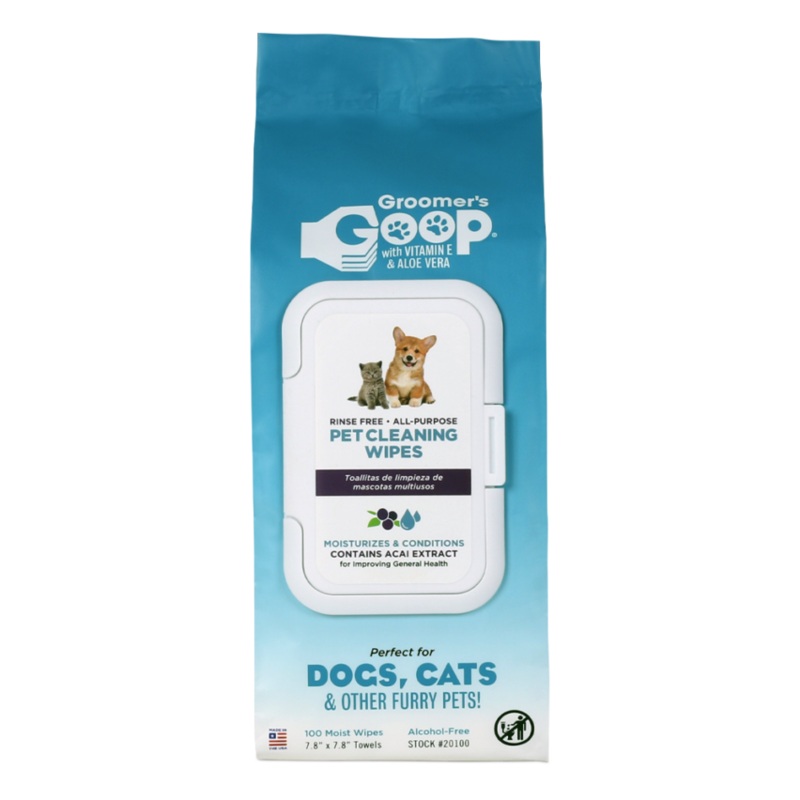 Groomer's Goop - Pet Cleaning Wipes (100 ct)