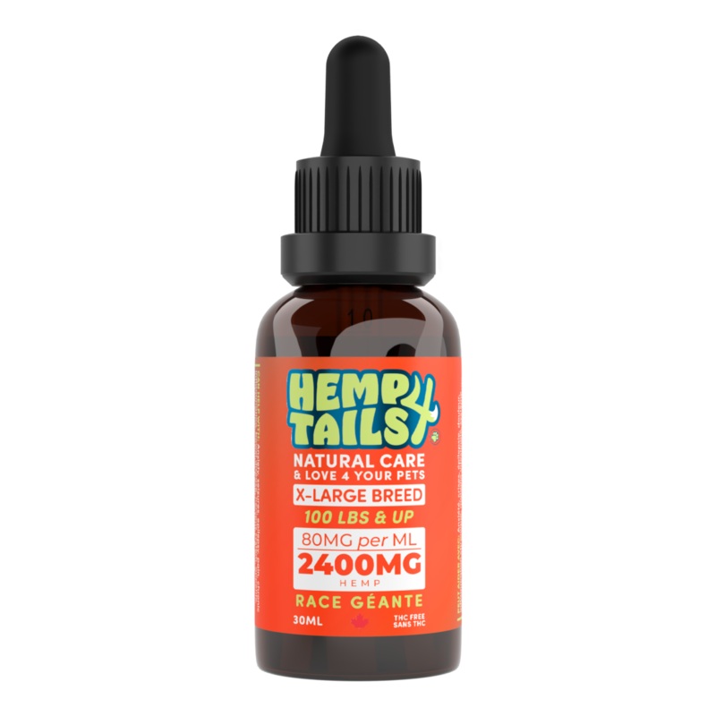 Hemp4Tails: X-Large Breed - 2400mg (30ml)