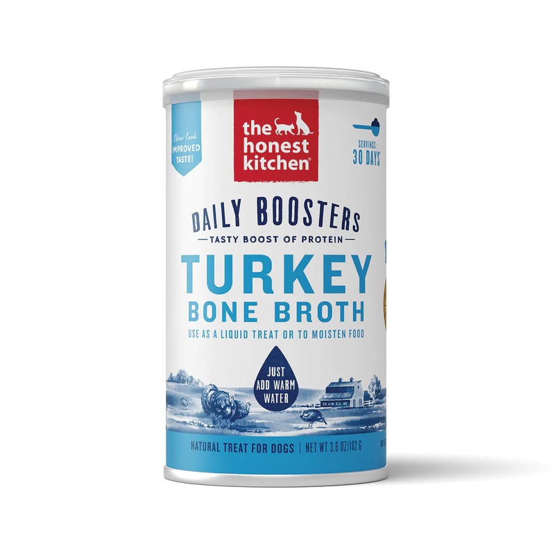 Honest Kitchen - Instant Turkey Bone Broth with Turmeric (3.6oz)