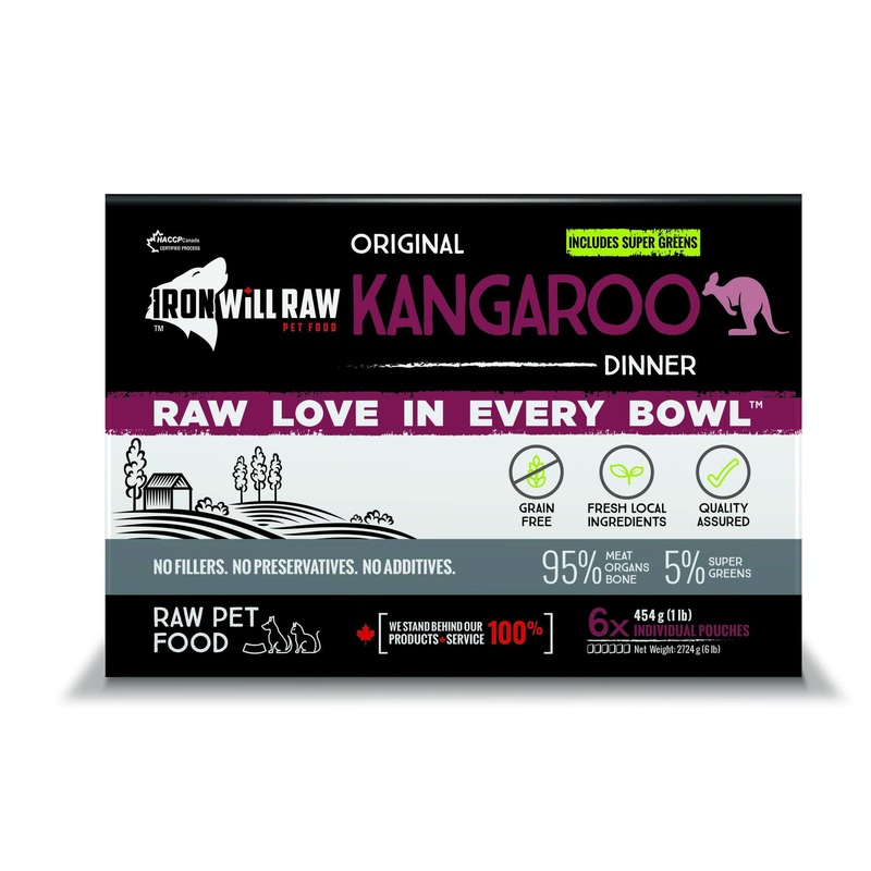 IRON WILL RAW - ORIGINAL KANGAROO - 6LB